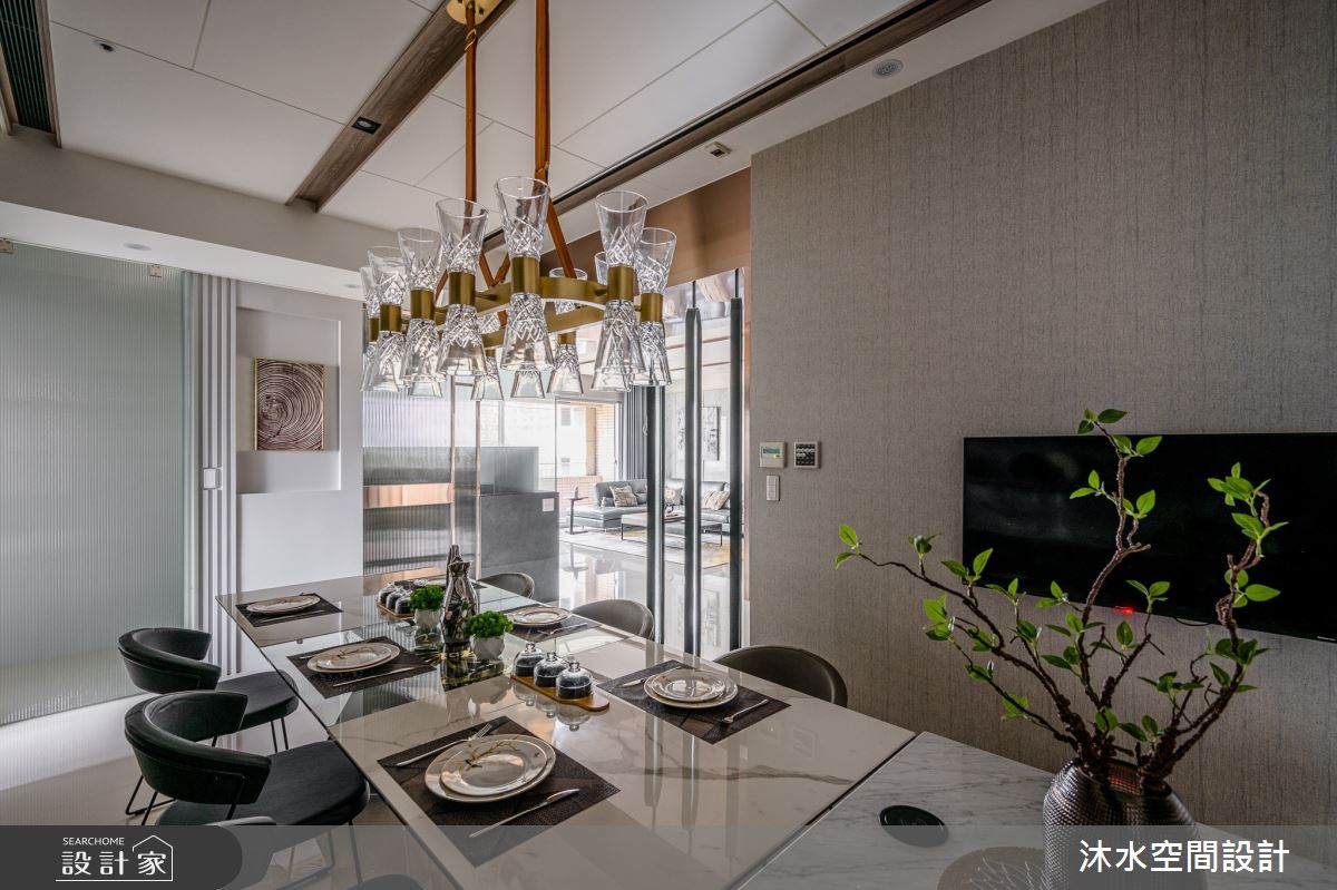 60坪中古屋(5~15年)＿現代風餐廳案例圖片＿沐水空間設計＿沐水_19之15