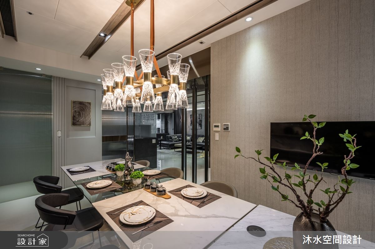 60坪中古屋(5~15年)＿現代風餐廳案例圖片＿沐水空間設計＿沐水_19之18