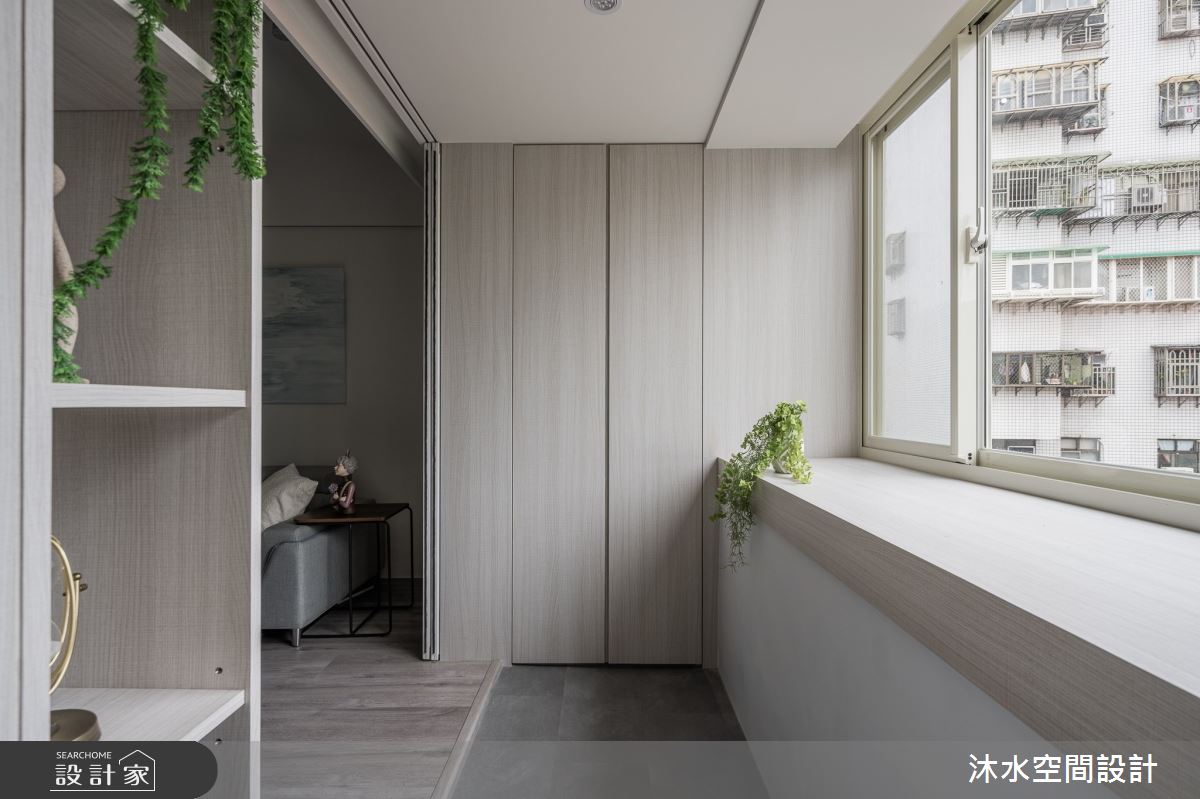 40坪老屋(31~40年)＿現代風玄關陽台案例圖片＿沐水空間設計＿沐水_20之332