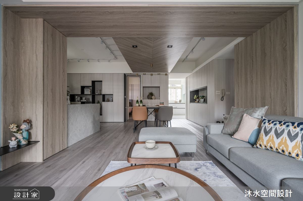 40坪老屋(31~40年)＿現代風客廳餐廳案例圖片＿沐水空間設計＿沐水_20之8