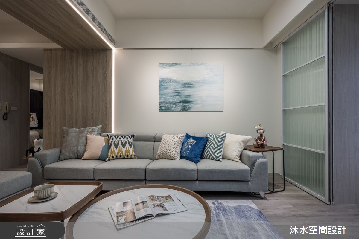 40坪老屋(31~40年)＿現代風客廳案例圖片＿沐水空間設計＿沐水_20之10