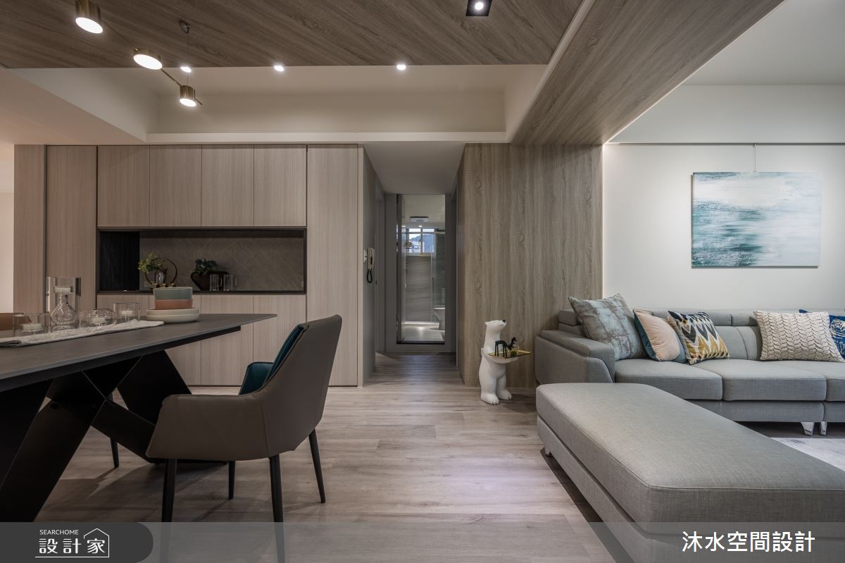 40坪老屋(31~40年)＿現代風客廳餐廳案例圖片＿沐水空間設計＿沐水_20之15