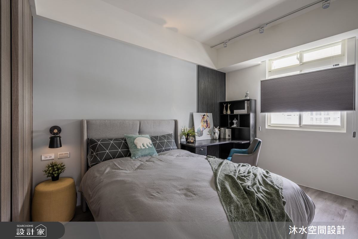 40坪老屋(31~40年)＿現代風臥室案例圖片＿沐水空間設計＿沐水_20之36