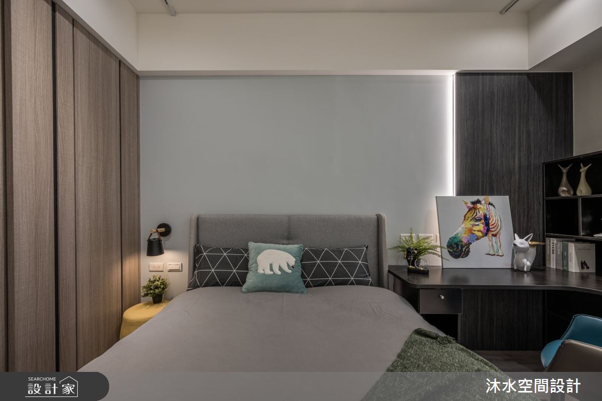 40坪老屋(31~40年)＿現代風臥室案例圖片＿沐水空間設計＿沐水_20之37