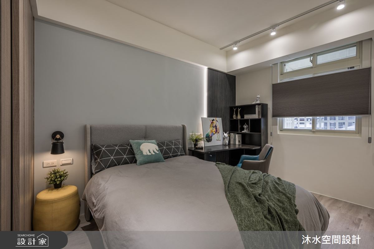40坪老屋(31~40年)＿現代風臥室案例圖片＿沐水空間設計＿沐水_20之38