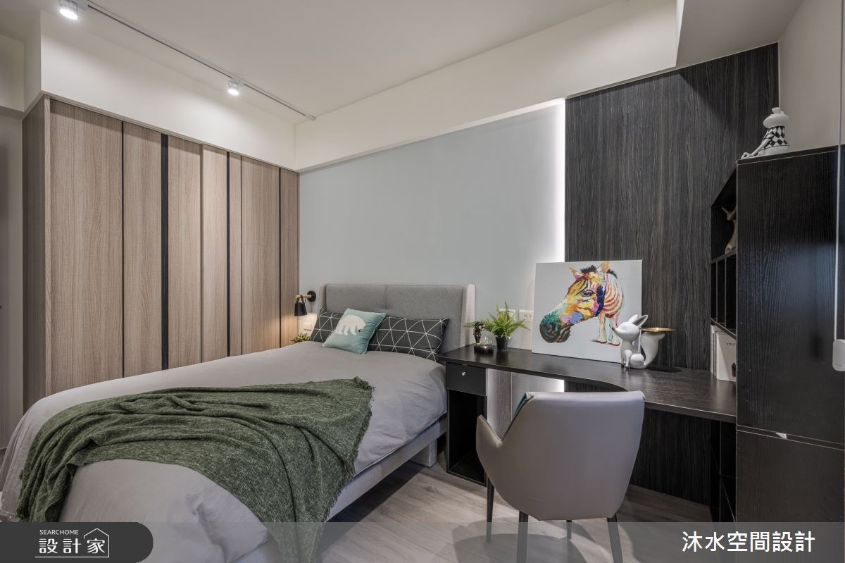 40坪老屋(31~40年)＿現代風臥室案例圖片＿沐水空間設計＿沐水_20之39