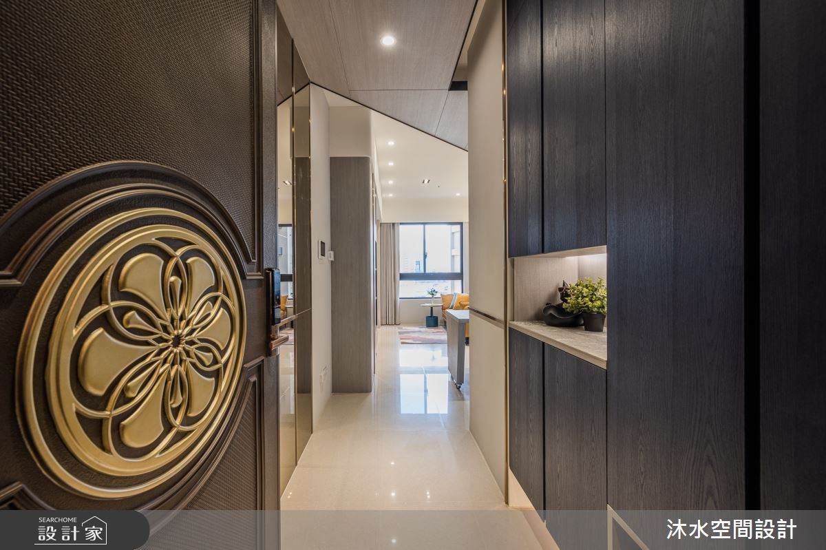 30坪新成屋(5年以下)＿現代風玄關案例圖片＿沐水空間設計＿沐水_22之1