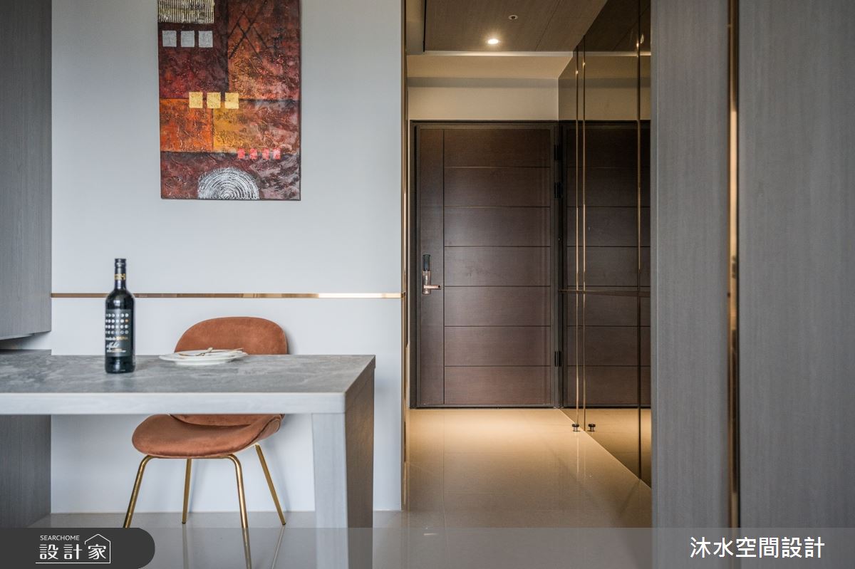 30坪新成屋(5年以下)＿現代風玄關餐廳案例圖片＿沐水空間設計＿沐水_22之4