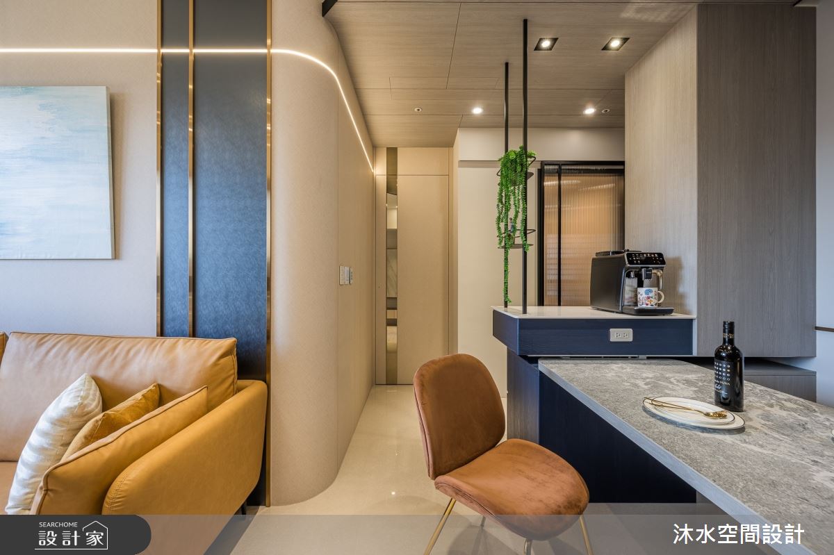 30坪新成屋(5年以下)＿現代風客廳餐廳走廊案例圖片＿沐水空間設計＿沐水_22之15