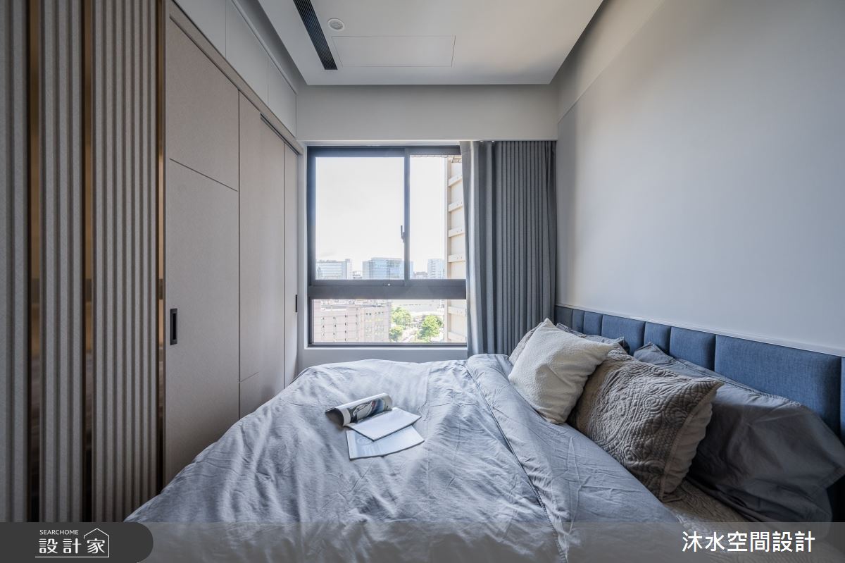 30坪新成屋(5年以下)＿現代風臥室案例圖片＿沐水空間設計＿沐水_22之25