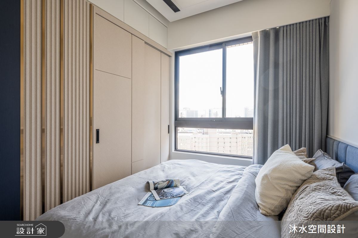 30坪新成屋(5年以下)＿現代風臥室案例圖片＿沐水空間設計＿沐水_22之26