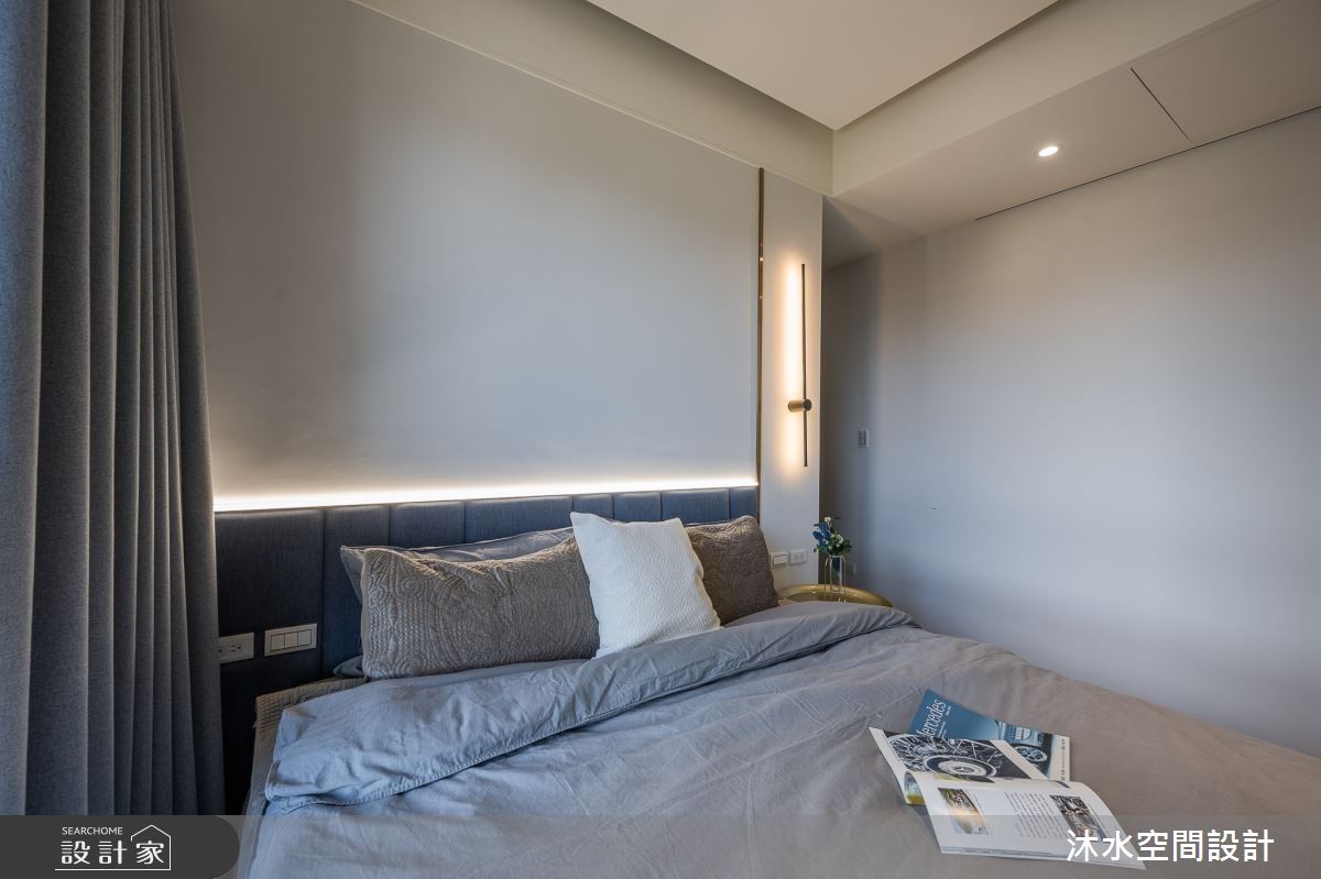30坪新成屋(5年以下)＿現代風臥室案例圖片＿沐水空間設計＿沐水_22之29