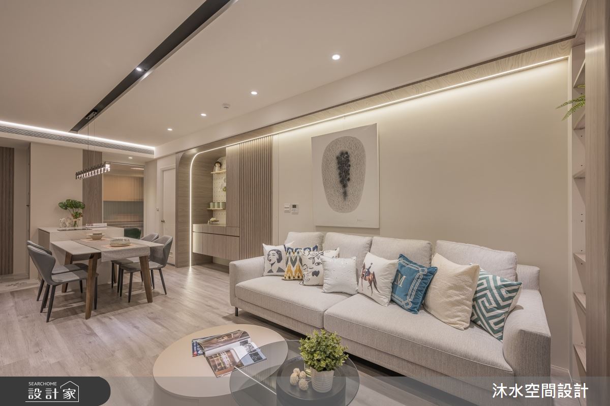26坪新成屋(5年以下)＿現代風客廳餐廳案例圖片＿沐水空間設計＿沐水_23之10