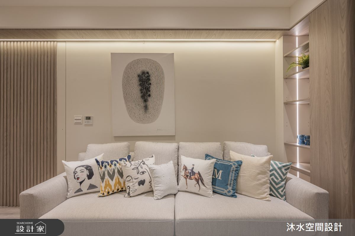 26坪新成屋(5年以下)＿現代風客廳案例圖片＿沐水空間設計＿沐水_23之13