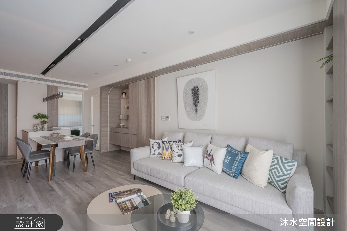 26坪新成屋(5年以下)＿現代風客廳餐廳案例圖片＿沐水空間設計＿沐水_23之15