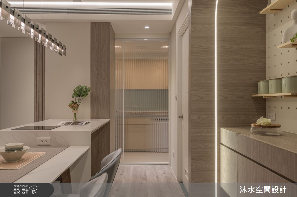 26坪新成屋(5年以下)＿現代風餐廳中島案例圖片＿沐水空間設計＿沐水_23之19