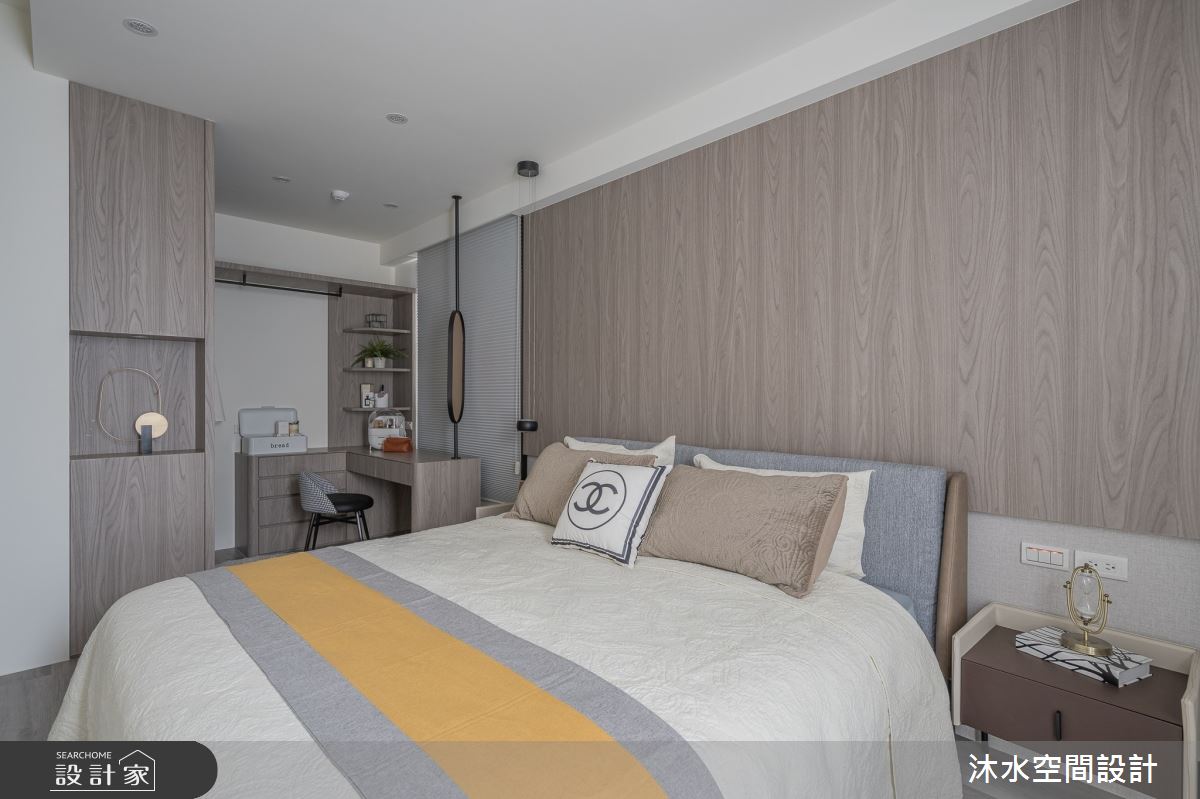 26坪新成屋(5年以下)＿現代風臥室案例圖片＿沐水空間設計＿沐水_23之21