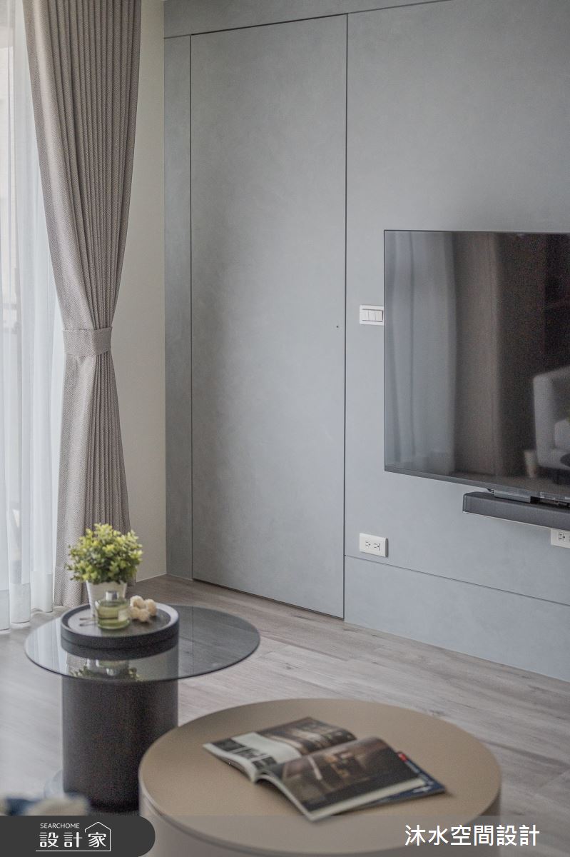 26坪新成屋(5年以下)＿現代風客廳案例圖片＿沐水空間設計＿沐水_23之27