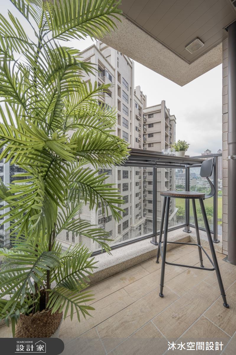 26坪新成屋(5年以下)＿現代風陽台案例圖片＿沐水空間設計＿沐水_23之35