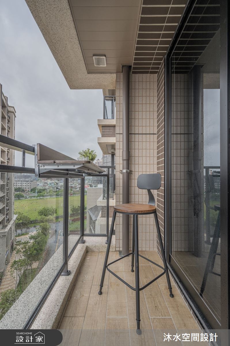26坪新成屋(5年以下)＿現代風陽台案例圖片＿沐水空間設計＿沐水_23之36