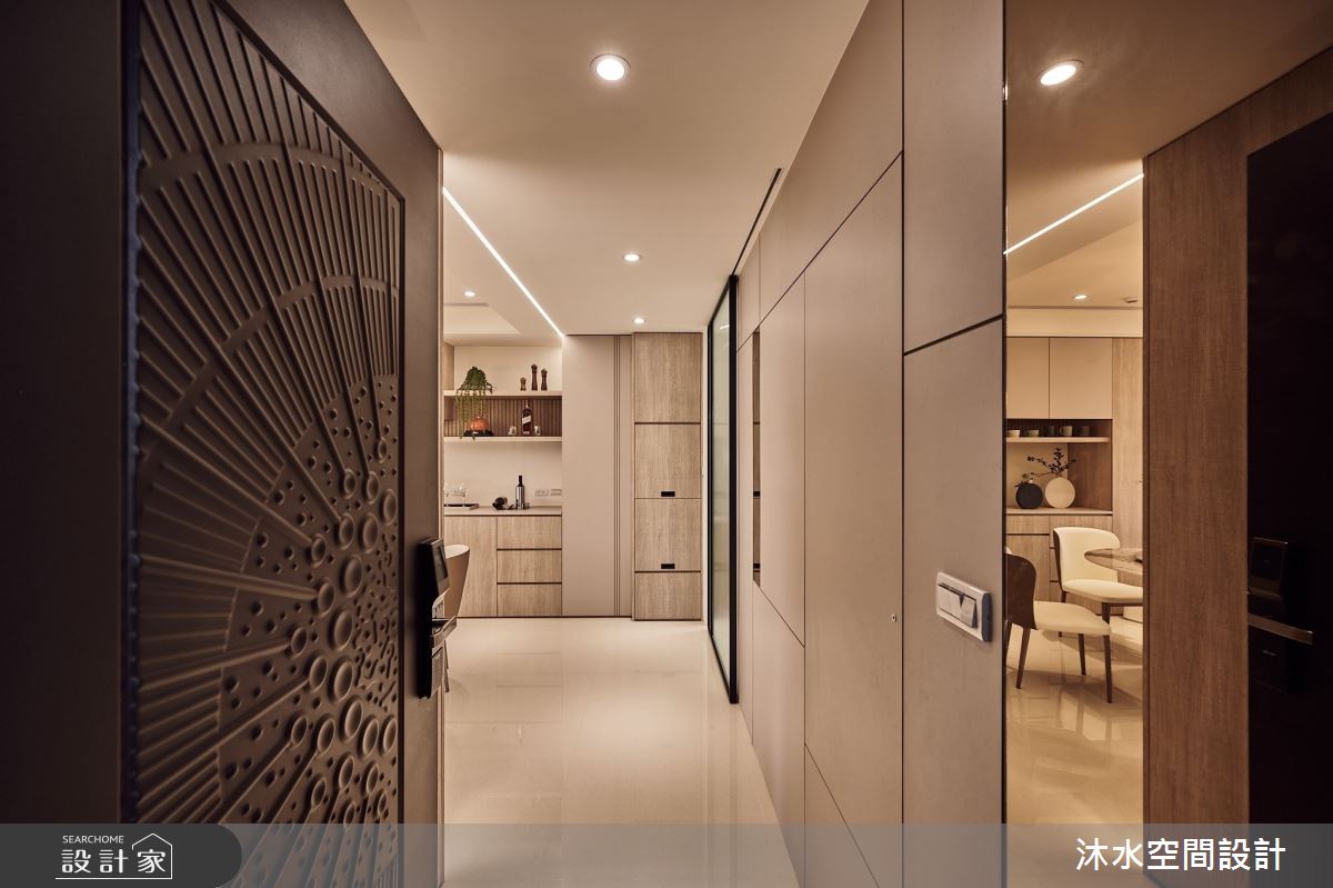 50坪新成屋(5年以下)＿現代風玄關案例圖片＿沐水空間設計＿沐水_24之5