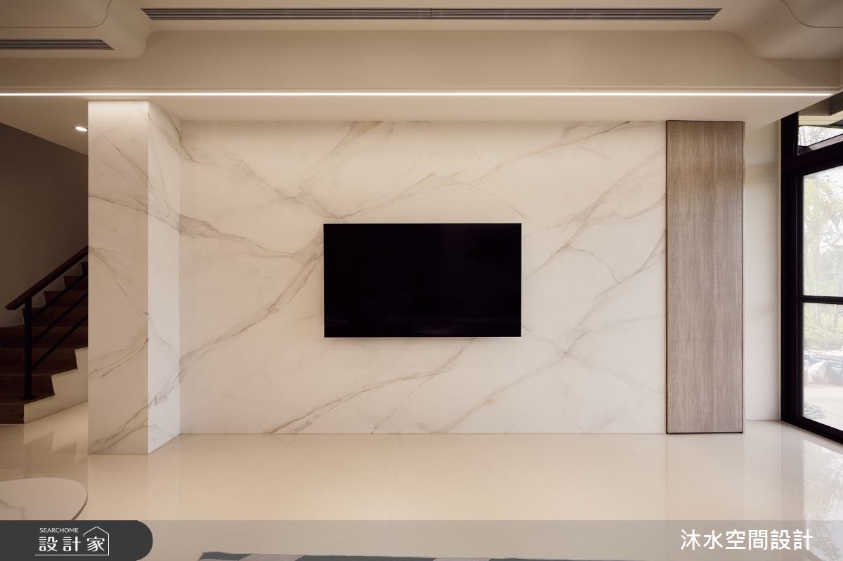 50坪新成屋(5年以下)＿現代風客廳案例圖片＿沐水空間設計＿沐水_24之18