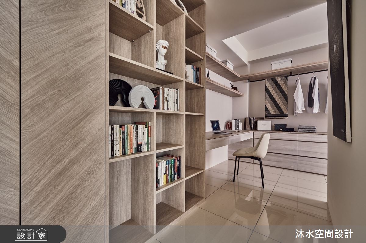 50坪新成屋(5年以下)＿現代風更衣間案例圖片＿沐水空間設計＿沐水_24之38