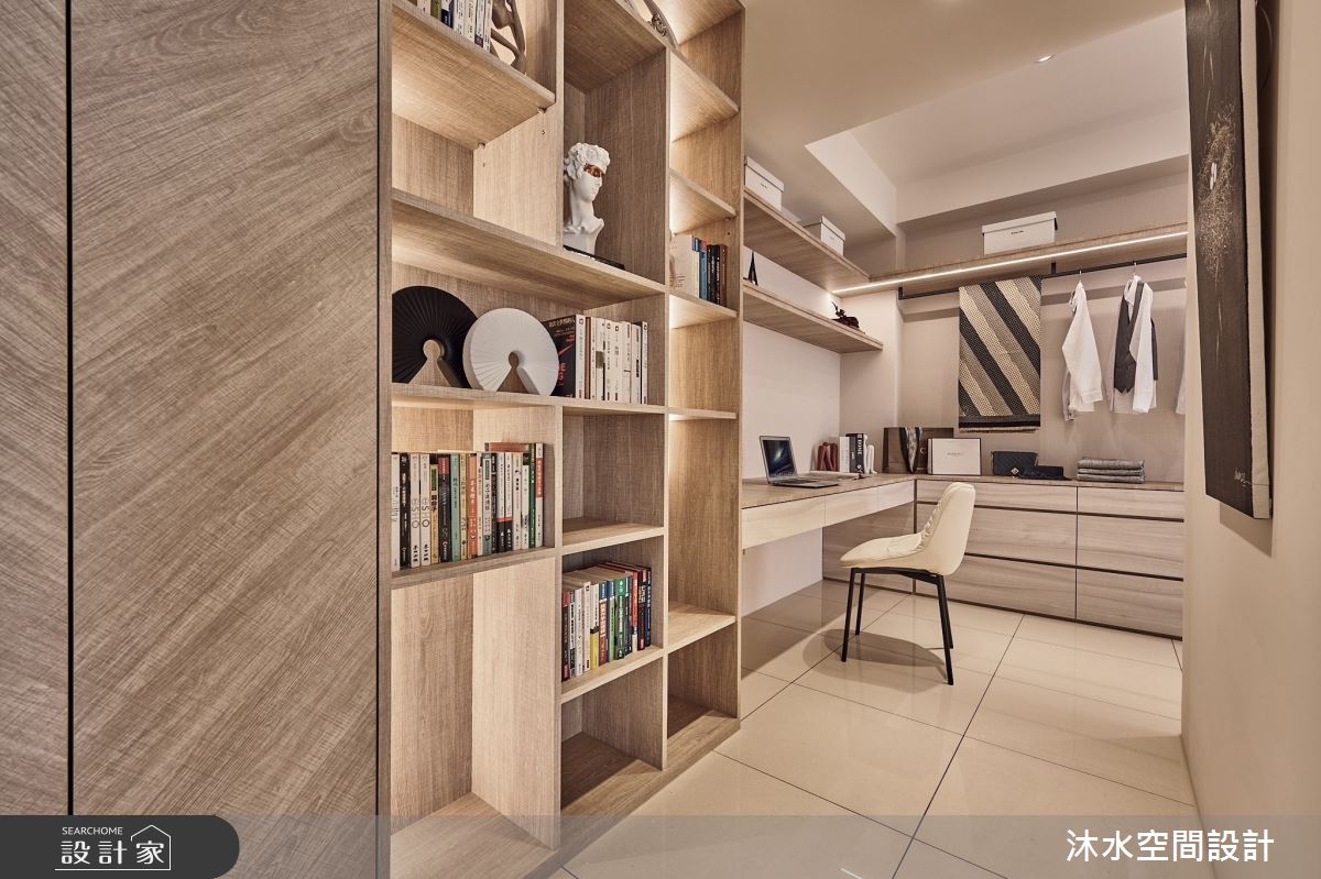 50坪新成屋(5年以下)＿現代風更衣間案例圖片＿沐水空間設計＿沐水_24之40