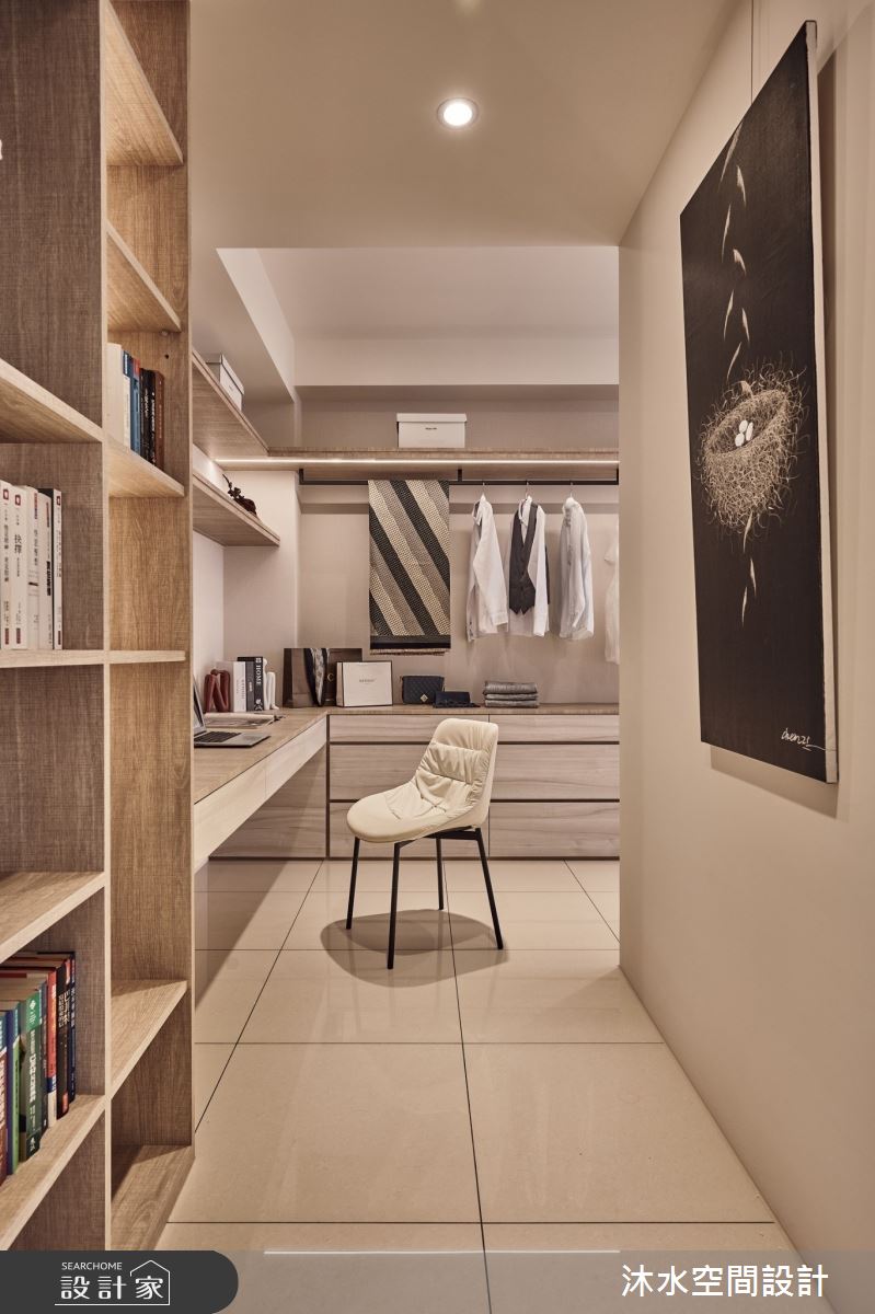 50坪新成屋(5年以下)＿現代風更衣間案例圖片＿沐水空間設計＿沐水_24之37