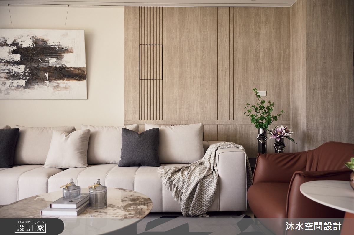 50坪新成屋(5年以下)＿現代風客廳案例圖片＿沐水空間設計＿沐水_24之22