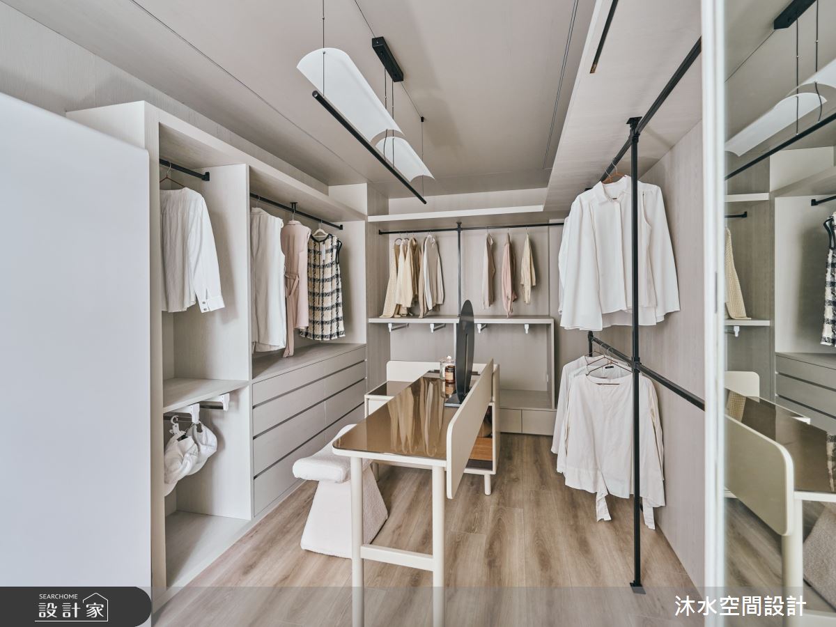 50坪老屋(31~40年)＿現代風更衣間案例圖片＿沐水空間設計＿沐水_25之24