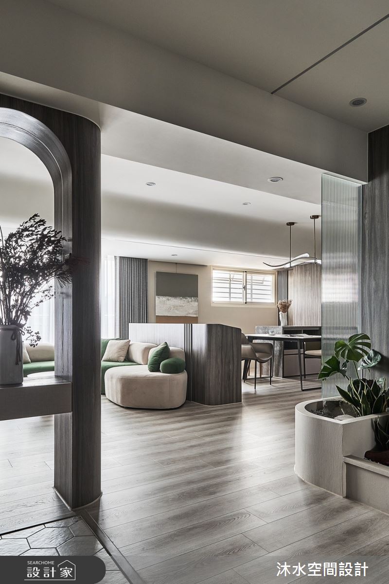 老屋(31~40年)＿現代風玄關客廳餐廳案例圖片＿沐水空間設計＿沐水_27之3