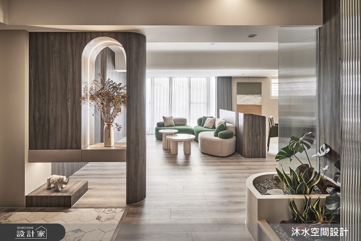 老屋(31~40年)＿現代風玄關客廳案例圖片＿沐水空間設計＿沐水_27之2