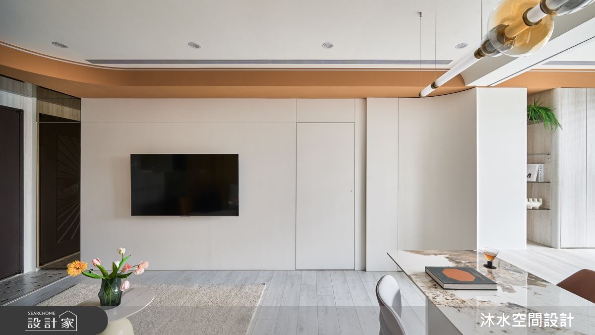19坪新成屋(5年以下)＿現代風玄關客廳餐廳案例圖片＿沐水空間設計＿沐水_29之11