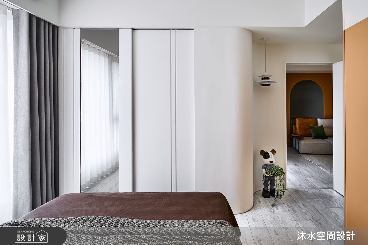 19坪新成屋(5年以下)＿現代風臥室案例圖片＿沐水空間設計＿沐水_29之16