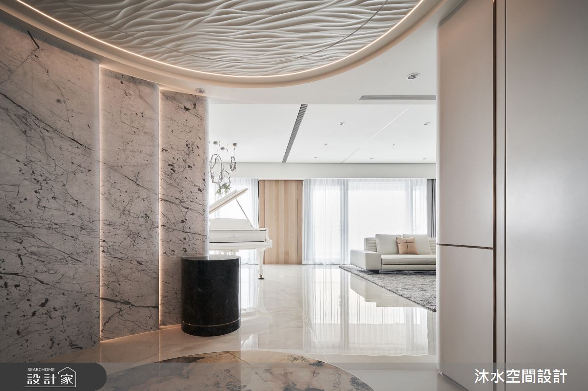 168坪毛胚屋＿現代奢華風玄關案例圖片＿沐水空間設計＿沐水_30之5