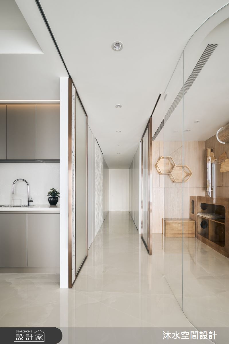 168坪毛胚屋＿現代奢華風走廊案例圖片＿沐水空間設計＿沐水_30之27