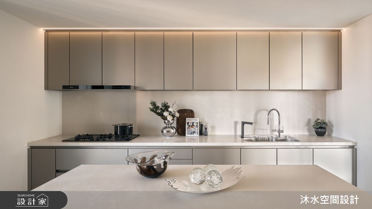 168坪毛胚屋＿現代奢華風廚房中島案例圖片＿沐水空間設計＿沐水_30之25