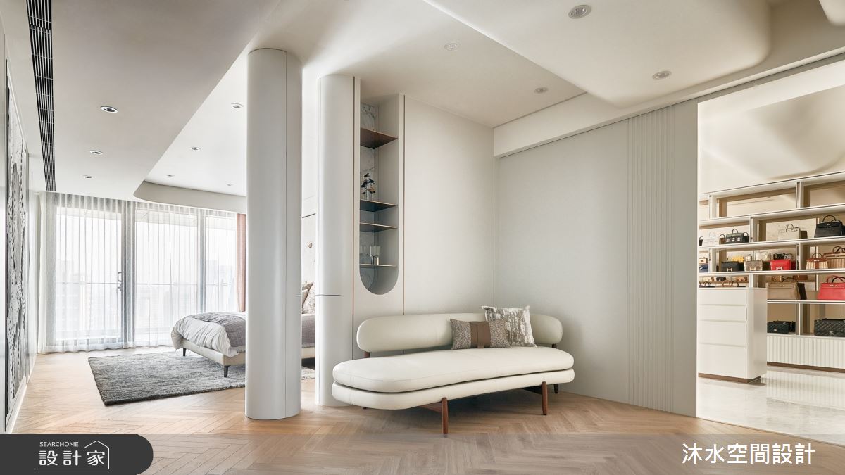 168坪毛胚屋＿現代奢華風臥室更衣間案例圖片＿沐水空間設計＿沐水_30之43