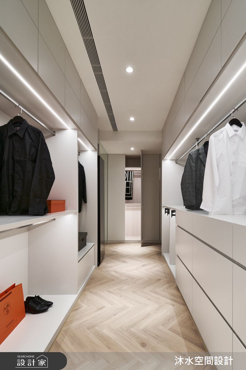 168坪毛胚屋＿現代奢華風更衣間案例圖片＿沐水空間設計＿沐水_30之49
