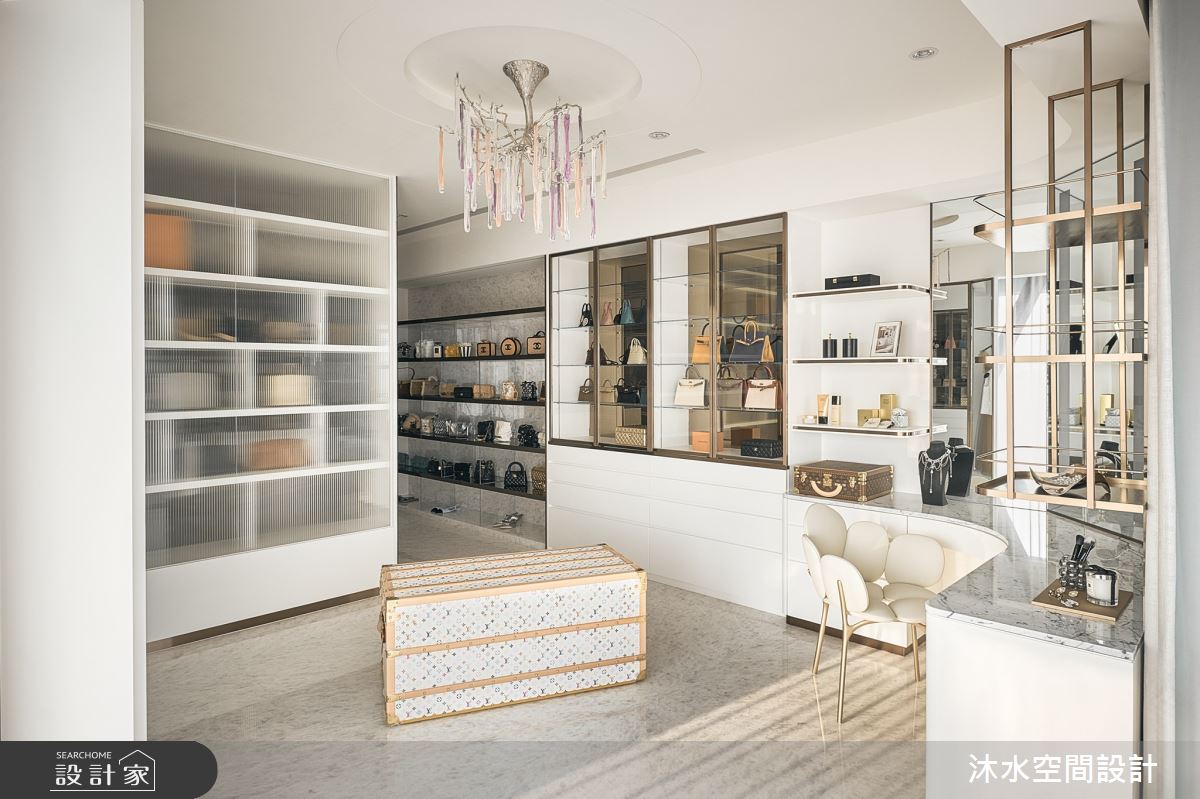 168坪毛胚屋＿現代奢華風更衣間案例圖片＿沐水空間設計＿沐水_30之63