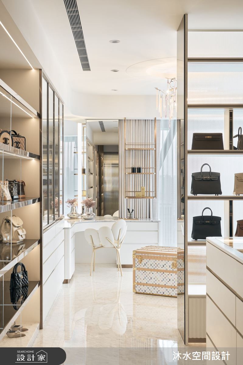 168坪毛胚屋＿現代奢華風更衣間案例圖片＿沐水空間設計＿沐水_30之58