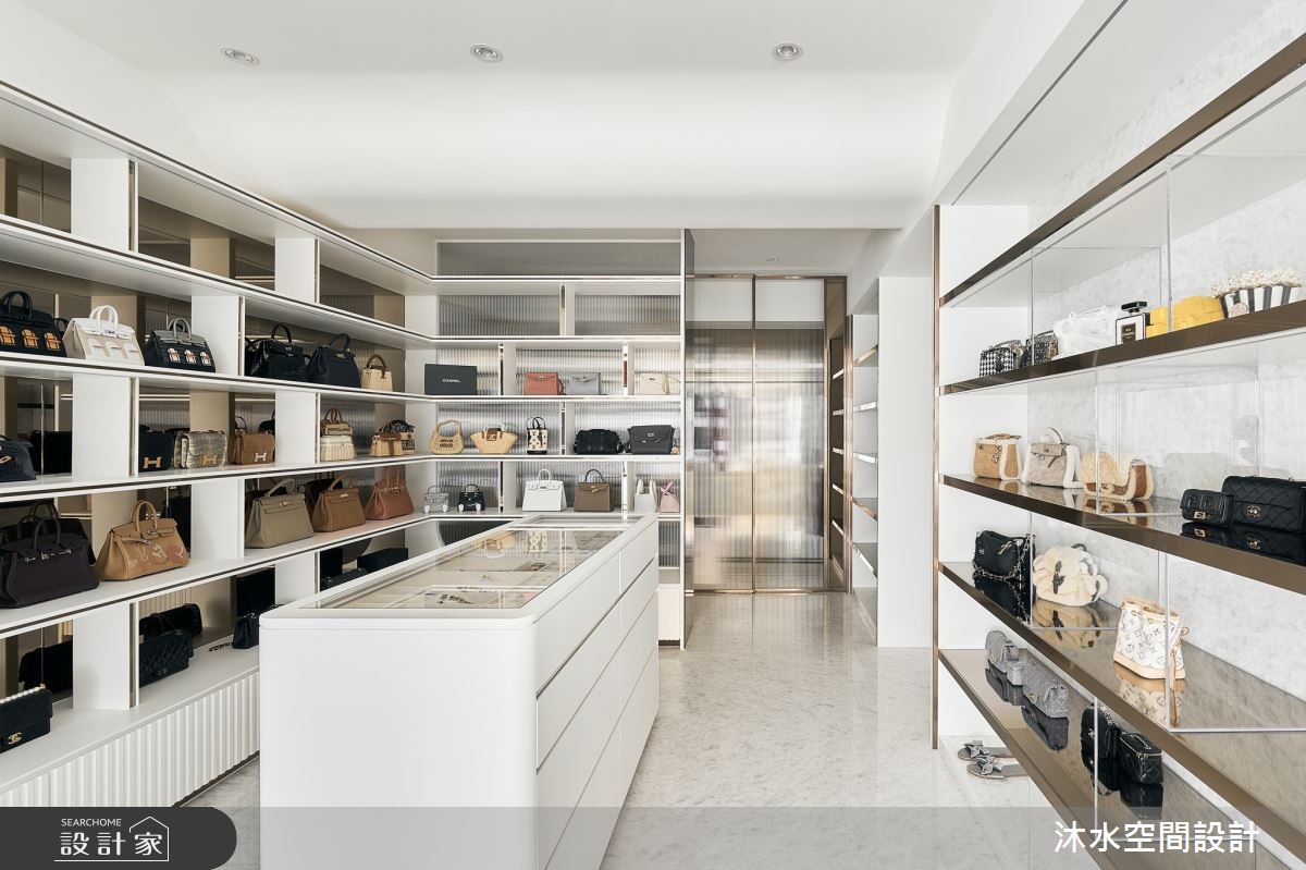 168坪毛胚屋＿現代奢華風更衣間案例圖片＿沐水空間設計＿沐水_30之55