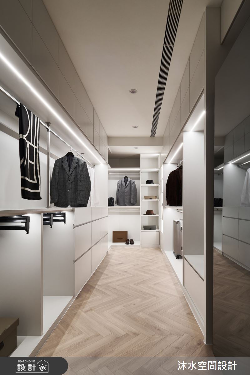 168坪毛胚屋＿現代奢華風更衣間案例圖片＿沐水空間設計＿沐水_30之50