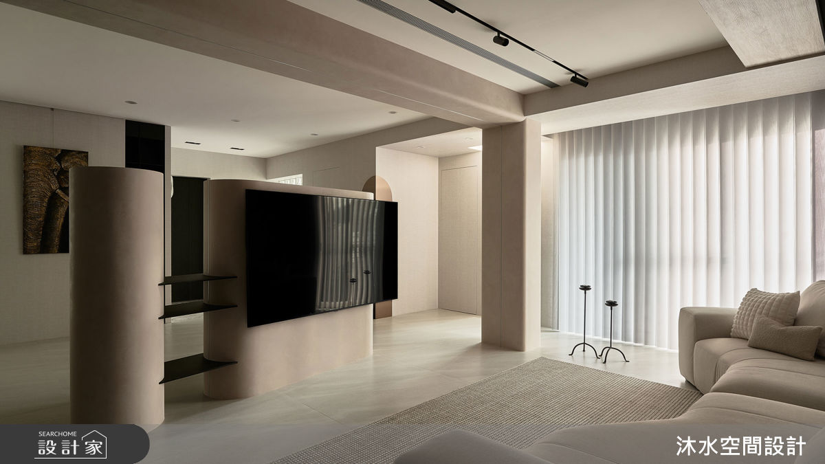 106坪老屋(31~40年)＿現代風客廳案例圖片＿沐水空間設計＿沐水_31之6