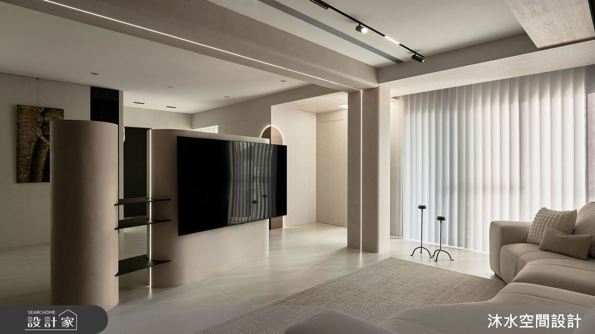 106坪老屋(31~40年)＿現代風客廳案例圖片＿沐水空間設計＿沐水_31之7