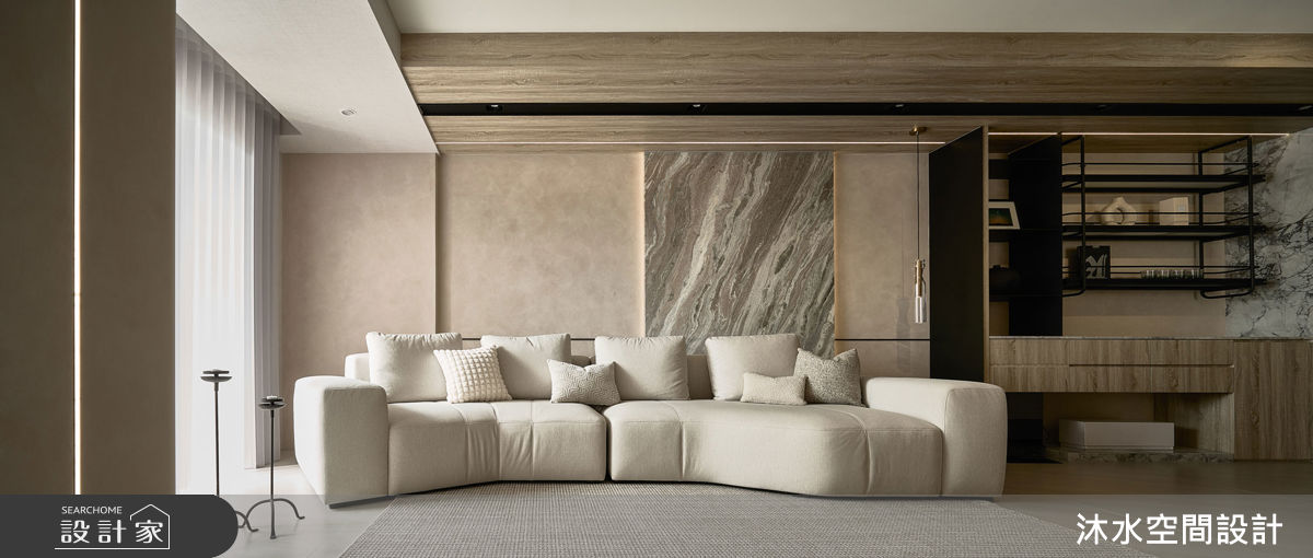 106坪老屋(31~40年)＿現代風客廳案例圖片＿沐水空間設計＿沐水_31之5