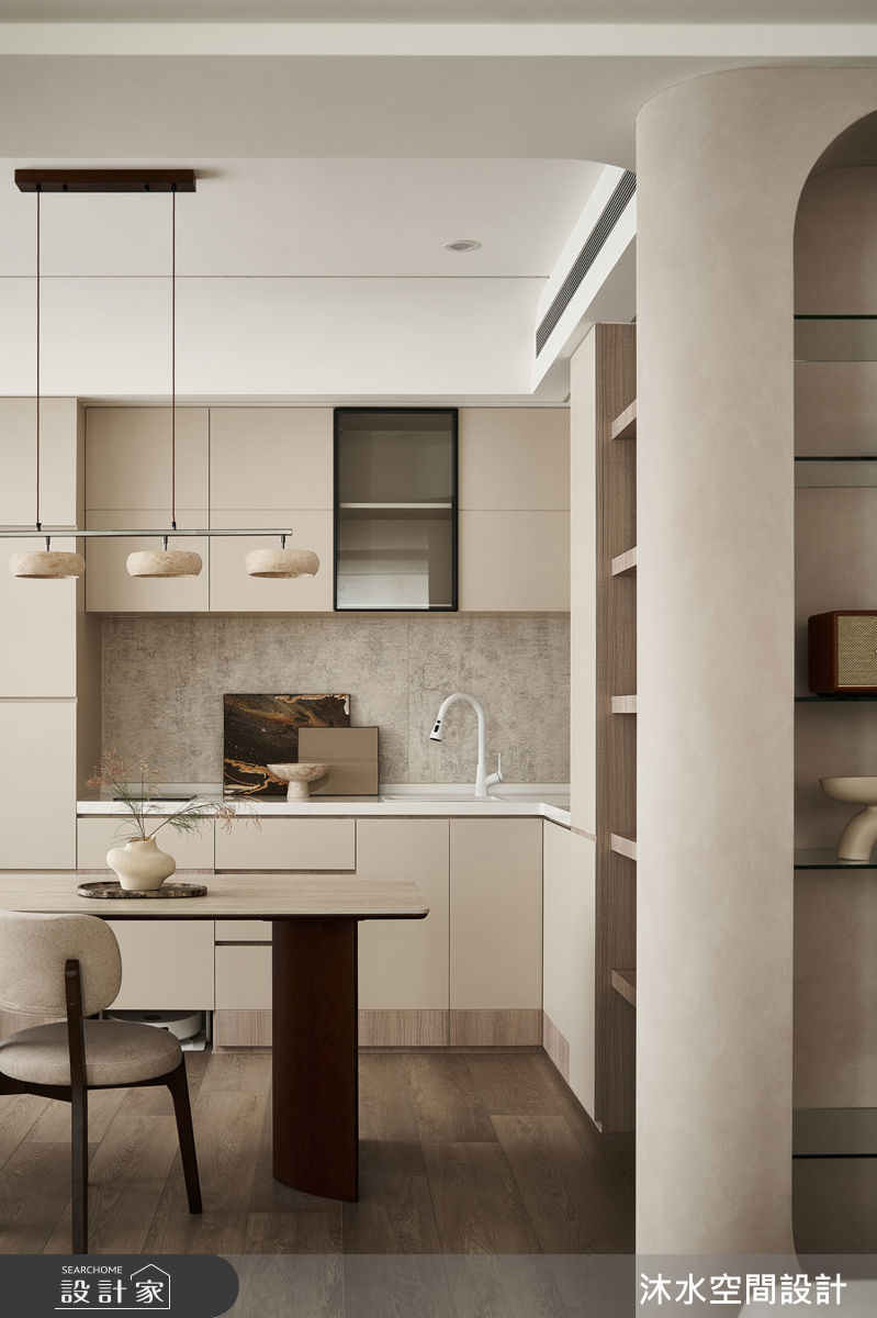 106坪老屋(31~40年)＿現代風餐廳廚房案例圖片＿沐水空間設計＿沐水_31之39