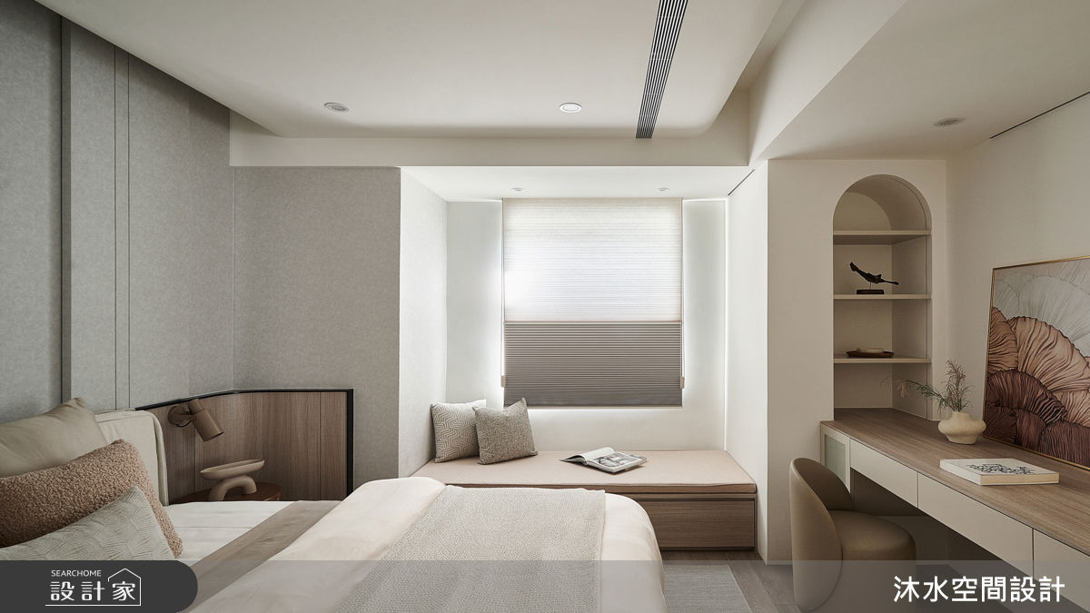 106坪老屋(31~40年)＿現代風臥室案例圖片＿沐水空間設計＿沐水_31之44