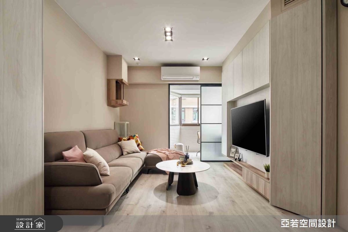 30坪老屋(16~30年)＿北歐風客廳案例圖片＿亞若設計有限公司＿亞若_04之4